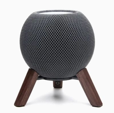 Speaker Standaard Geschikt Voor Apple HomePod Mini - Tripod Standaard - Muziek Box Houder - Hout