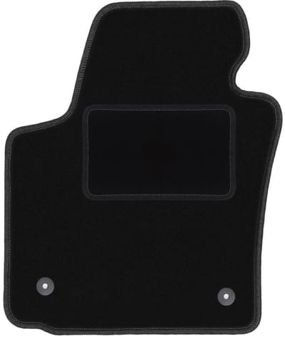 Bestuurdersmat zwart voor: Seat Leon II hatchback (2005-2012)