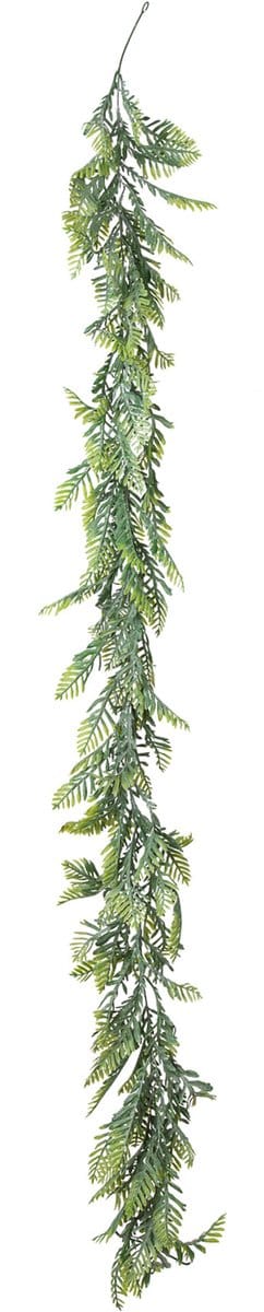 ARTYFETES - Groene varen slinger 1,80 m jungle decoratie