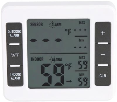Allecto - Koelkastthermometer - Draadloze temperatuursensoren