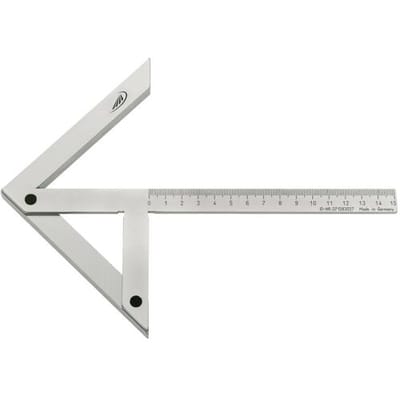 HELIOS PREISSER Präzisions-Zentrierwinkel 100x70mm WN 0380103 Centreerhaak 100 x 70 mm