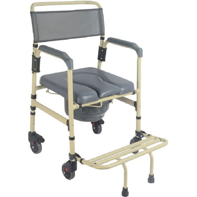 Ausilium Rolbare, opvouwbare toiletstoel 1