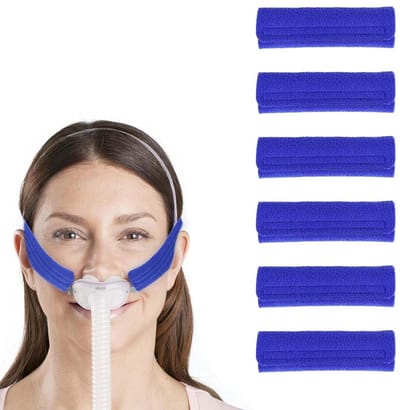 Dailygoods- Nekkussen Comfortabel - CPAP Kussen - Universeel Compatibel - Zachte Stof - Herbruikbaar - Machinewasbaar - Maskerkussen