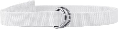 MM - Verstelbare American Football riem - Wit - 2.5 cm breed - Op maat te knippen