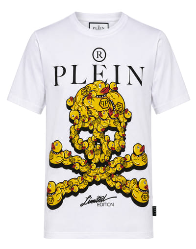 T-Shirt Met Ronde Hals En Korte Mouwen Skull