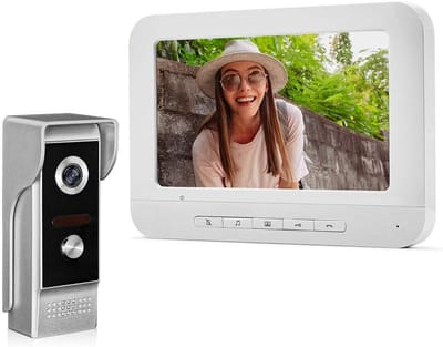 Lexium Video deurbel zonder abonnement - Deurbel met camera - Draadloze video deurbel - Beveiliging woning - Deurbel met app - Slimme deurbel - Geen maandelijkse kosten - Beveiligingscamera - WiFi deurbel - Voor smartphone en tablet