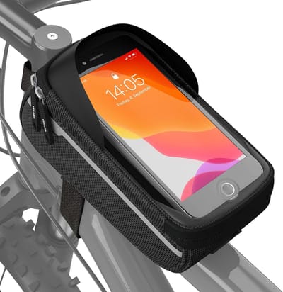 Fiets frametas waterdicht - Fiets telefoonhouder ideaal voor navigatie - Fietstas frame - Fiets mobiele telefoon tas - Fietsaccessoires