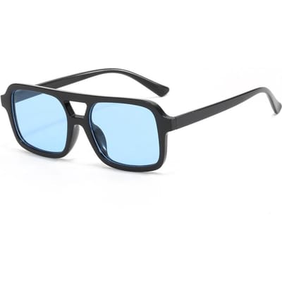 Nieuwe Dubbele Straal Zonnebril Vintage Trendy Zonnebril Gepersonaliseerd Klein Montuur Y2K UV Bescherming Buitenbril Vrouwelijk