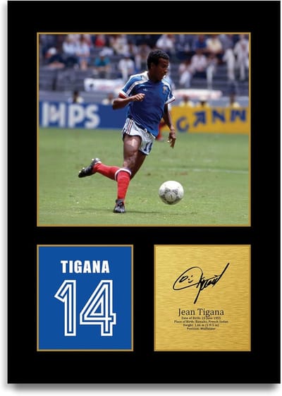 Gesigneerde Foto - Voetbal Memorabilia - Fan Collectie - Handtekening Afdruk - A4 Formaat