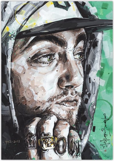 Mac Miller poster 29,7x42 cm (A3)