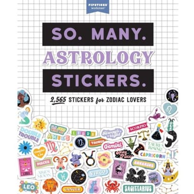 So. Many. Astrology Stickers. - Workman Adult - Pipsticks®+Workman®