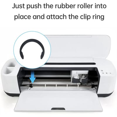 10PCS Anneaux de retenue compatibles avec Maker Maker 3 Explore air pour empêcher le rouleau en caoutchouc de bouger noir