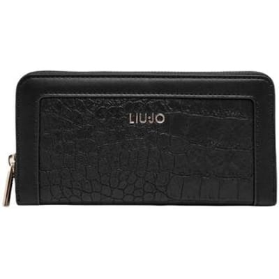 Liu Jo Ecs XL Zip Around portemonnee zwart, ST