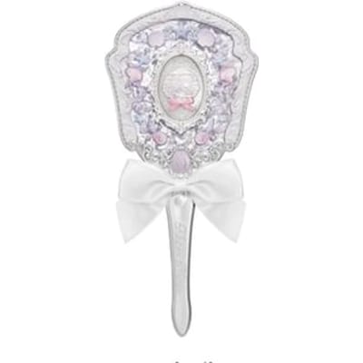 Flower Knows - Shell's Jewel Hand Mirror - 3 Colors #Pearly White - 1pcs