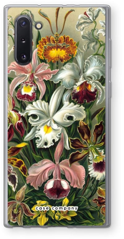Case Company® - Hoesje geschikt voor Samsung Galaxy Note 10 hoesje - Haeckel Orchidae - Soft Cover Telefoonhoesje - Bescherming aan alle Kanten en Schermrand