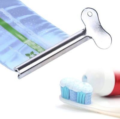 New Age Devi - Tube Uitknijper - Metaal - Tandpasta Dispenser: de perfecte oplossing voor een moeiteloze tube-ervaring!