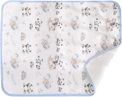 Waterdichte Verschoonmat - Zacht Kussen - Baby Verschoonen - Herbruikbaar En Wasbaar - 70x50cm - Panda