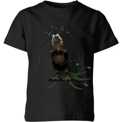 Fantastic Beasts Augurey kinder t-shirt - Zwart - 98/104 (3-4 jaar)