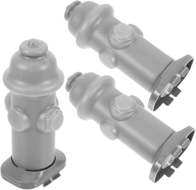 Hond Urine Post - Huisdier Toilet - Zindelijkheidstraining Hond - Mesh Structuur - 3 Stuks - Donkergrijs
