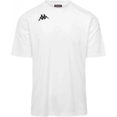 Kappa Dovo Shirt Korte Mouw Heren - Wit | Maat: S