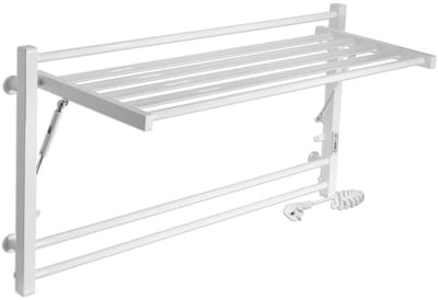 Elektrische handdoekradiator ASTOR 1000x540 met ECO-timer, 225W, Wit