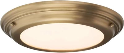 Bohemian Plafondlamp - Steady Lighting - Metaal - Bohemian - Integrated LED - L: 36.1cm - Voor Binnen / Binnen - Woonkamer - Eetkamer - Brons