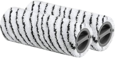 Rolborstels - Vloerreiniger Borstels - Vloeren Schoonmaken - Microvezel Materiaal - 60x150mm - Zoals Afgebeeld