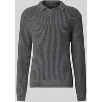 Gebreide pullover met kentkraag