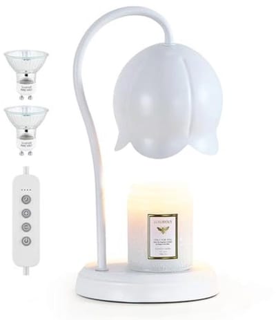 Dimbare Kaars Wax Melter Lamp met Timer voor Woondecoratie