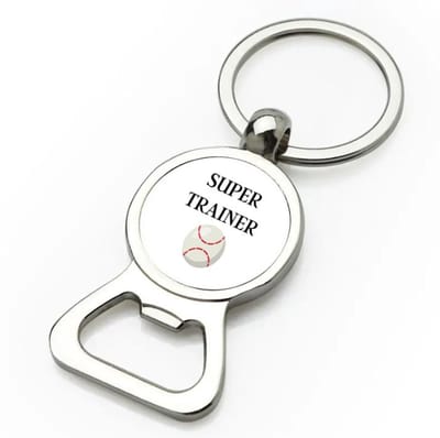 Akyol - super trainer flesopener - Sport - coach - honkbal - trainer - geschenk - verjaardag - love gift - 9 bij 3 cm