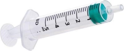 garneerspuit |doseerspuit | spuit zonder naald met maataanduiding 5 ml | 5 stuks