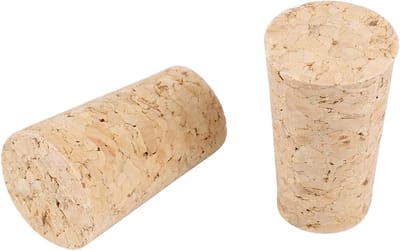 Houten Kurken voor Flessen - 10 Stuks, Ideaal voor Wijn- en Bierflessen, Herbruikbare Stoppen voor een Perfecte Sluiting