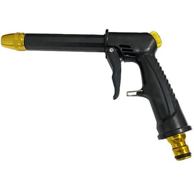 Hogedruk Waterpistool Huishoudelijk Auto Wasmondstuk Hogedruk Water Sproeier Auto Waspistool Auto Schoonmaak Gereedschap zwart