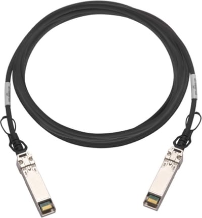 QNAP CAB-DAC30M-SFP28 InfiniBand en Glasvezelkabel 3 m QSFP28 Zwart