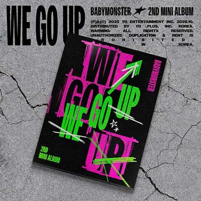BABYMONSTER – 2ème Mini Album [WE GO UP] (Version UP) 1PCS black