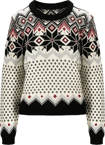Dale of Norway - 94981 VILJA SWEATER_F - Dames truienDames truienTruien - Kleur: Zwart - Maat: XL