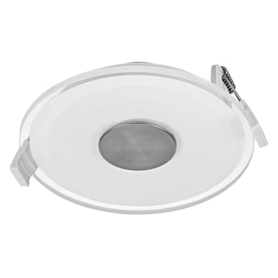 OSRAM LED Spot Inbouwspot Acryl Mat 6W 827 Wit, Plafondspot 210lm warm wit 2700K, Modern Design 120mm, IP20