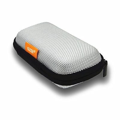 Kleine EVA Elektronische Draagtas - Hard Shell Bescherming Rits Case voor Oordopjes en Bluetooth Headsets