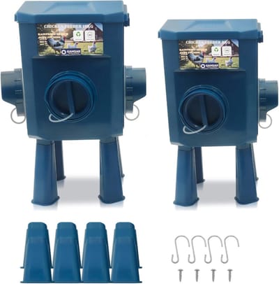 Kippenvoederautomaat Knaagdierbestendig 12 kg of 8 kg Capaciteit
