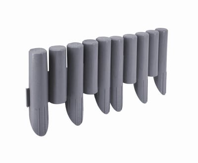 AWTools Serie - Tuinpalisade - 2,3m - Grafiet - UV-bestendig - Modulaire Constructie