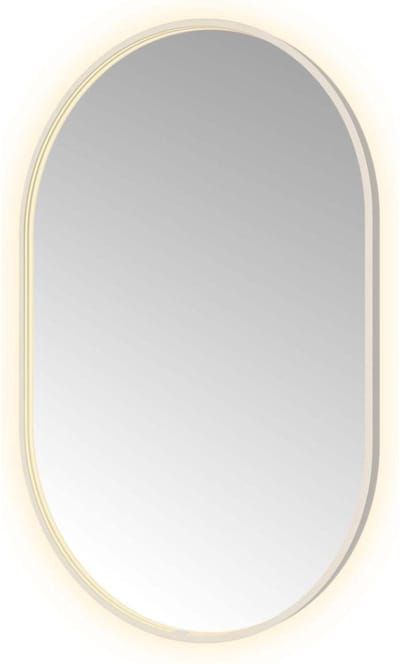 Hotbath &More Mirrors Oval LED Badkamerspiegel - Ovaal - 120 x 80 cm - RVS 316