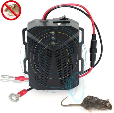 Marterverjager - Marter Verjager Auto - Steenmarter - Muizenverjager - 12V - Anti Marter