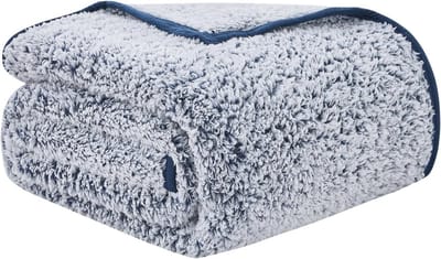 Ultra Zachte Fleece Deken voor Sofa - Warm en Lichtgewicht Sherpa Plaid (130 x 150 cm)