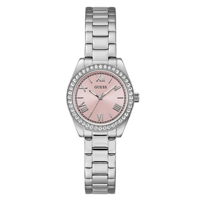 Guess Mini Luna GW0841L4 Horloge - Staal - Zilverkleurig - Ø 30 mm