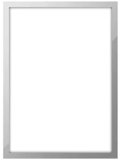 Jojoy - 5 Stuks - Fotolijst A4 - Fotolijsten- Kader - Posterlijst - Zilver - FRAMEMAG