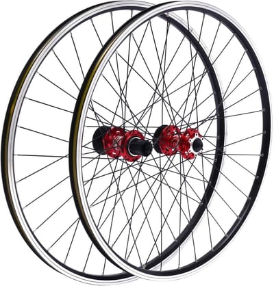 27.5 Inch Mountainbike Wielen met Dubbele Wand, Geschikt voor 200kg, Schijfremmen en Lichtgewicht Aluminium Velgen