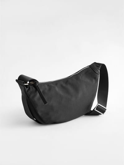 Next - Dames - Stoffen schoudertas - Zwart