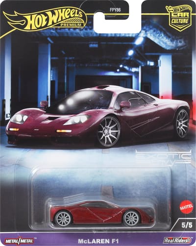 HotWheels Car Culture McLaren F1 HCK77