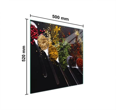 TMK ArtDeko - Glasplaat Bescherming - 50x52 cm - Veiligheid - Veelzijdige Toepassingen
