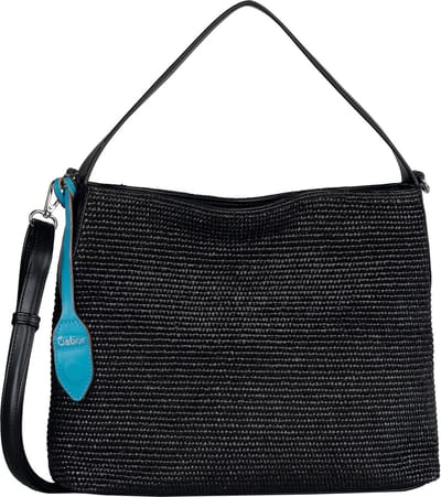 Gabor Schoudertas Eleanor Hobo Bag Black Zwart